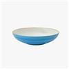 Insalatiera fondo coupe cm 23 - java aqua blu - piatti fondi tondi