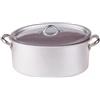 BALDASSARE AGNELLI S.P.A. Casseruola ovale con coperchio ø 45 - rostiere