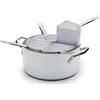 FASA SRL Cuocipasta 4 spicchi senza coperchio alluminio cm 36 fasa - casseruole