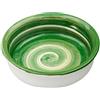 BALDASSARE AGNELLI S.P.A. Inserto in porcellana, verde 14.5 cm - outlet!