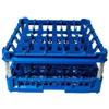 GENUS DEI SRL Cesta per bicchieri 25 scomp. blu - contenitori
