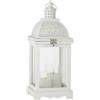 Lanterna media bianca cm 17.5x17.5 h.42 - arredamento