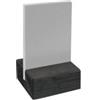 DAGSTYLE S.r.l. Lavagna pvc con supporto il legno 5.5x 7.5 cm - menù / portamenù / segnaposto