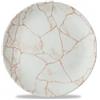 CHURCHILL Piatto piano cm.21,7 kintsugi coral churchill - piatti piani tondi