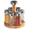 KAUFGUT SPA AG Menage spezie bambu 7 pz - accessori per condimenti
