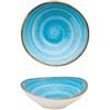 Mini coppetta ovale azzurra cm.8,5x7,9 h.2,7 - coppette e finger food