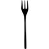 Gold Plast Spa Mini forchettina cpla nera - 100mm 50 pz - plastica