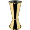 ILSA SRL Misurino jigger doppio mixage gold in acciaio inox 18/10 placcato in oro cl 2/4 - accessori bar