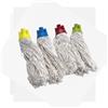 IPC TOOLS DIV. EUREADY Mop pocket in cotone a filo fine con connettore a vite verde 280 gr - accessori per pulizia