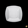 Gold Plast Spa Piatto piano quadrato 23x23cm bianco - 25 pz - piatti
