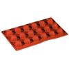 PAVONI Stampo in silicone 18 impronte diamante 22x45 - stampi e tortiere