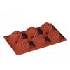 Pavoni Italia S.p.A. Stampo in silicone boccioli rosa 6 impronte - stampi e tortiere