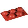 PAVONI Stampo multiporzione 5 impronte semisfera cm.22x45 - stampi e tortiere