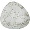 CHURCHILL Piatto piano triangolare cm.26,5 kintsugi pearl - churchill - piatti piani triangolari