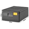 BALDASSARE AGNELLI S.P.A. Contenitore isotermico 1/1 -60x40x20,5 cm cambro - contenitori