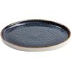 TABLE TOP PORCELLANE SRL Piatto presentazione cm.23x2,5 skyfall blu - piatti piani tondi