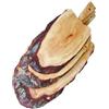 PANETTA CASALINGHI DI PANETTA ANTONIO Tagliere in legno ontano con corteccia e manico 48x15 cm - taglieri in legno