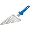 GI.METAL SRL Paletta triangolare forata inox 12x15 cm gimetal - accessori per pizzaioli