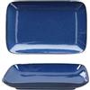 Tognana Porcellane S.p.A. Piatto rettangolare fondo coupe cm 27,5x18,5 blu tognana - piatti fondi rettangolari