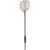 GI.METAL SRL Palettino pizza rinforzato forato ø23 cm acciaio inox professionale forno pizza - gimetal - pale pizza