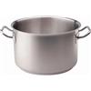 BALDASSARE AGNELLI S.P.A. Casseruola alta 2/m inox 18/10 cm. 28 - casseruole