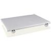 EUROCEPPI S.R.L. Tagliere polietilene bianco con fermi cm. 70x40x2.5 - tagliere in politilene