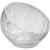 Coppa inclinata cm 9,5 crackle - piatti in vetro