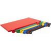 EUROCEPPI S.R.L. Tagliere polietilene marrone con 2 fermi cm 50x30x2 - tagliere in politilene