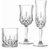 Set opera 18 pz - rcr style - calici e bicchieri tavola