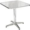 MOIA S.P.A. Tavolo alluminio e acciaio 70x70 cm - tavoli