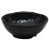 Coppetta melamina tonda nera cm.8,5x3,2h - coppette / finger food