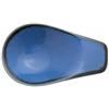 Coppetta ovale blu cm.15.5x9.5 h.6 - coppette e finger food
