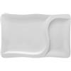 Piatto 2 scomparti 36x23,5 lubiana gourmet - piatti piani rettangolari