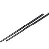 LEONE S.R.L. Bacchette melamina nere cm.27 - 10 paia - ciotole