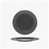 Piatto piano gourmet cm 26,4 nero linea labyrinth - chef 's collection
