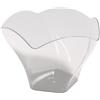 Gold Plast Spa Coppetta rose ps trasparente 90 cc 25 pz - plastica