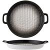 Tegame tondo nero cm.23 2 maniglie shade nbc - tegamini