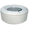 ILSA SRL Portacenere antivento bianco in melamina cm 10,4x10,4 h cm 4,5 - posaceneri e gettacarte