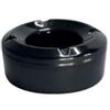 ILSA SRL Portacenere antivento nero in melamina cm 10,4x10,4 h cm 4,5 - posaceneri e gettacarte