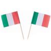 FLORIDA di Vita Luigina e Lamberto s.n.c Bandierine italiane h 7 * 3,5 * 2,5 cm. scatola da 144 pz. c.a. - accessori