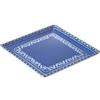 LEONE S.R.L. Piatto decorato in melamina quadrato itaca 17x17x2 cm - piatti