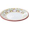 LEONE S.R.L. Piatto decorato in melaminaø26,5x2 cm corfù - piatti