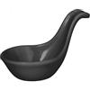 Tognana Porcellane S.p.A. Cucchiaio finger piccolo cm 9,5 neromelamina - coppette / finger food