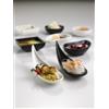 LEONE S.R.L. Cucchiaio melamina nera cm.14.5x4.5x1.5 h - coppette / finger food