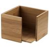 LEONE S.R.L. Portatovaglioli bamboo naturale 13.5x13,5 cm - accessori bar