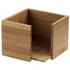 LEONE S.R.L. Portatovaglioli cm.19x19x10 bamboo naturale - accessori