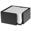 LEONE S.R.L. Portatovaglioli cm.19x19x10 bamboo nero - accessori