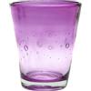 Bicchiere acqua rialto 35 cl viola vetro soffiato - calici e bicchieri da tavola