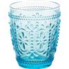 6 bicchieri acqua baroque 29 cl azzurri - calici e bicchieri da tavola