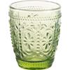 6 bicchieri acqua baroque 29 cl verdi - calici e bicchieri da tavola